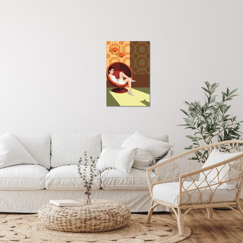 Intruder par Artcatillustrated - impression sans cadre, H 24 po x l 16 po x P 0,25 po
