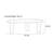 Nordic simple Irregular-shaped coffee table