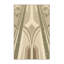 Tapis art déco en bambou lavable à la machine beige Parrilla-655624121