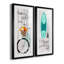 Cadre photo, ensemble d'art textuel sur papier
