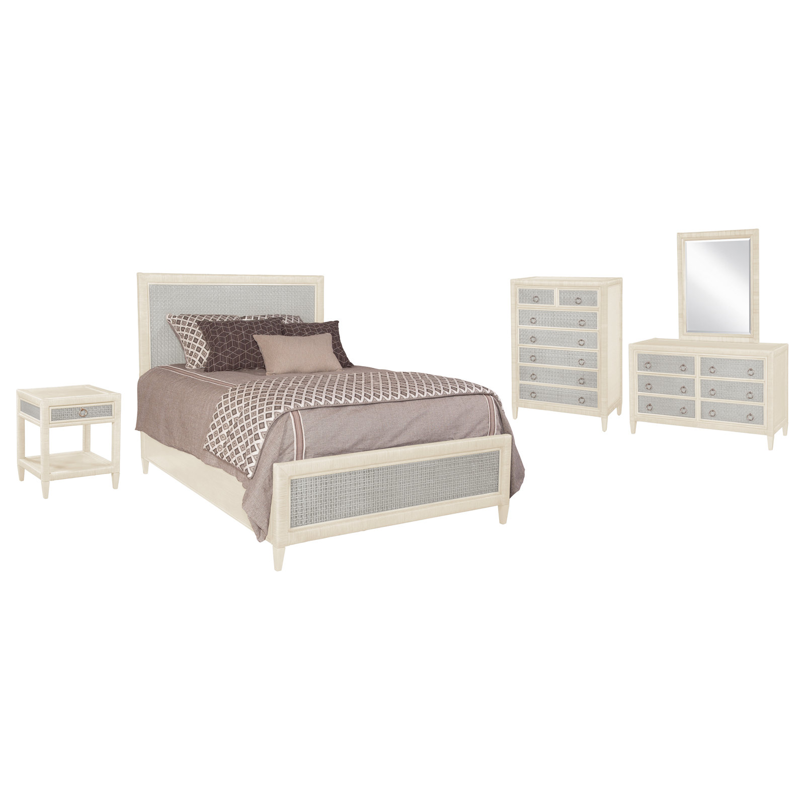 Monterey Bedroom Set, Navy, Queen