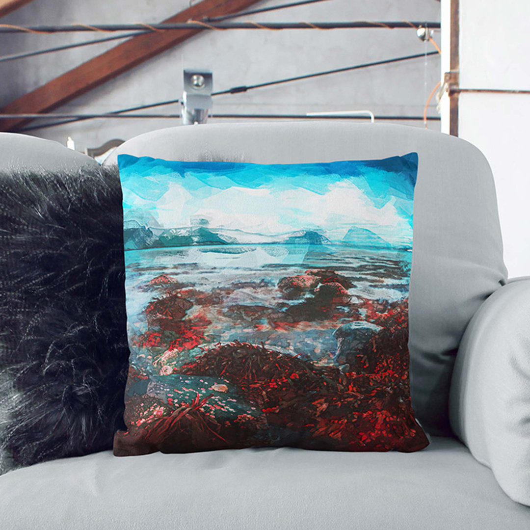 Hjorungavag in Norway Cushion with Filling