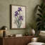 Violet Irises Botanical - Wrapped Canvas-1681034900-1681034911