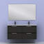 Jenziel 1200mm Double Bathroom Vanity with Integrated Ceramic Basin-1463641199-1463641198
