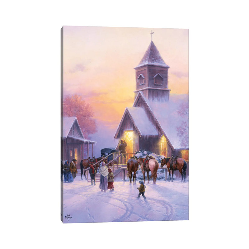 Sunday Service by Jack Sorenson - Wrapped Canvas Gallery-Wrapped Canvas Giclée, 101.6 cm H x 66.04 cm W