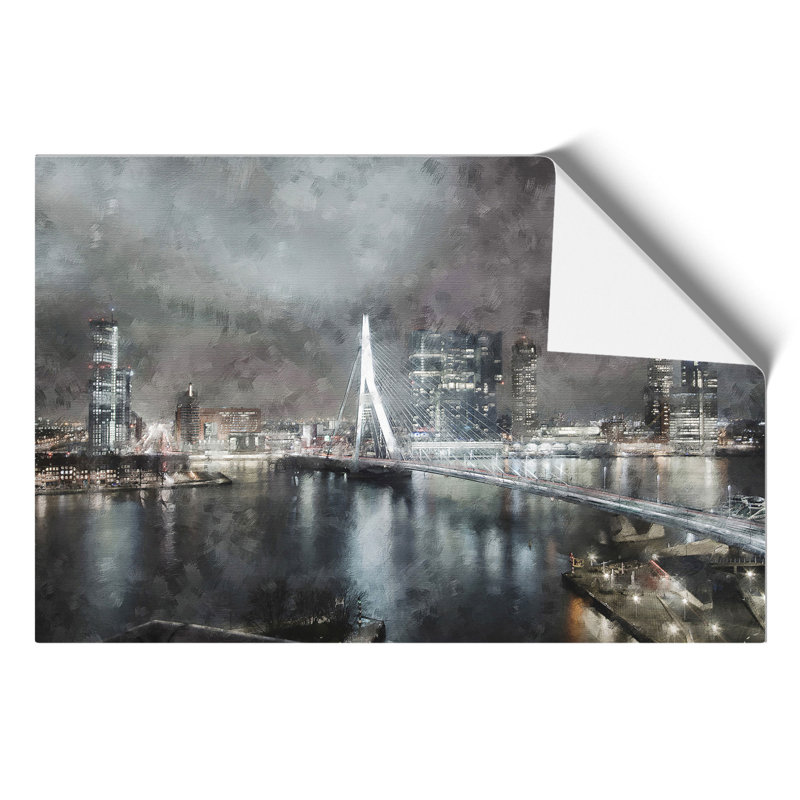 Rotterdam Skyline - No Frame Print, 30cm H x 42cm W x 0.1cm D