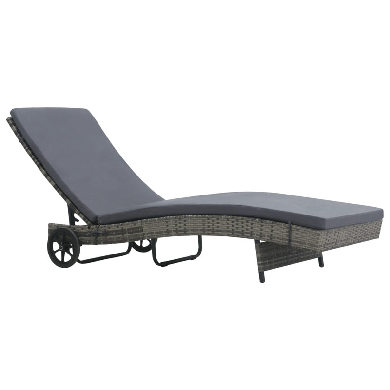 79.6" Long Single Chaise with Cushions