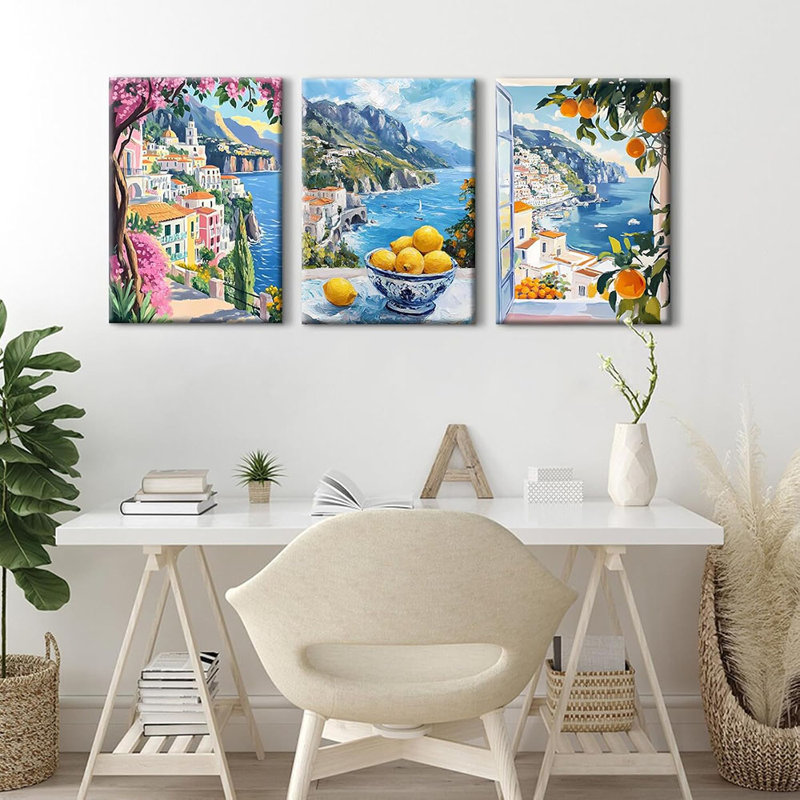 3 Piece Wrapped Canvas Print