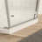 Pivot Shower Door With Tempered Glass - Finish 34.75 In. X 72 -Angle Fluid System Reliable Leakage 1/4" Clear Style Unhindered Effective Capacity-122074036