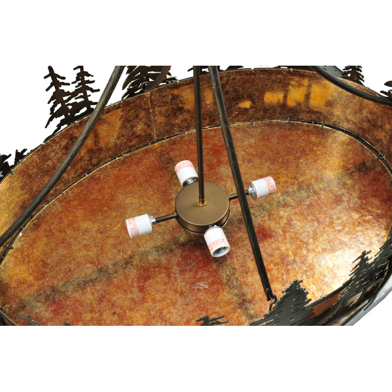 Rustic Lodge 4 - Light Chandelier