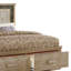 Lit plateforme tapissier avec rangement Coutee-599525767