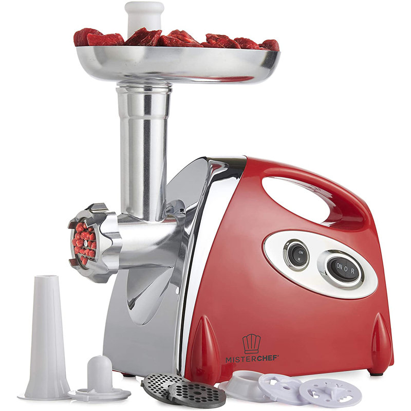 MisterChef Stainless Steel Electric Meat Grinder