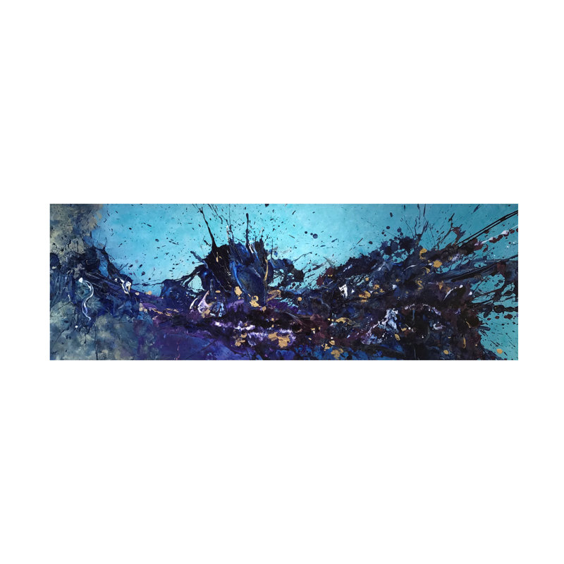 «I Will Not Be Controlled» par Aleta Pippin, reproduction d'art sur toile panoramique, H 6 po x l 19 po x P 2 po