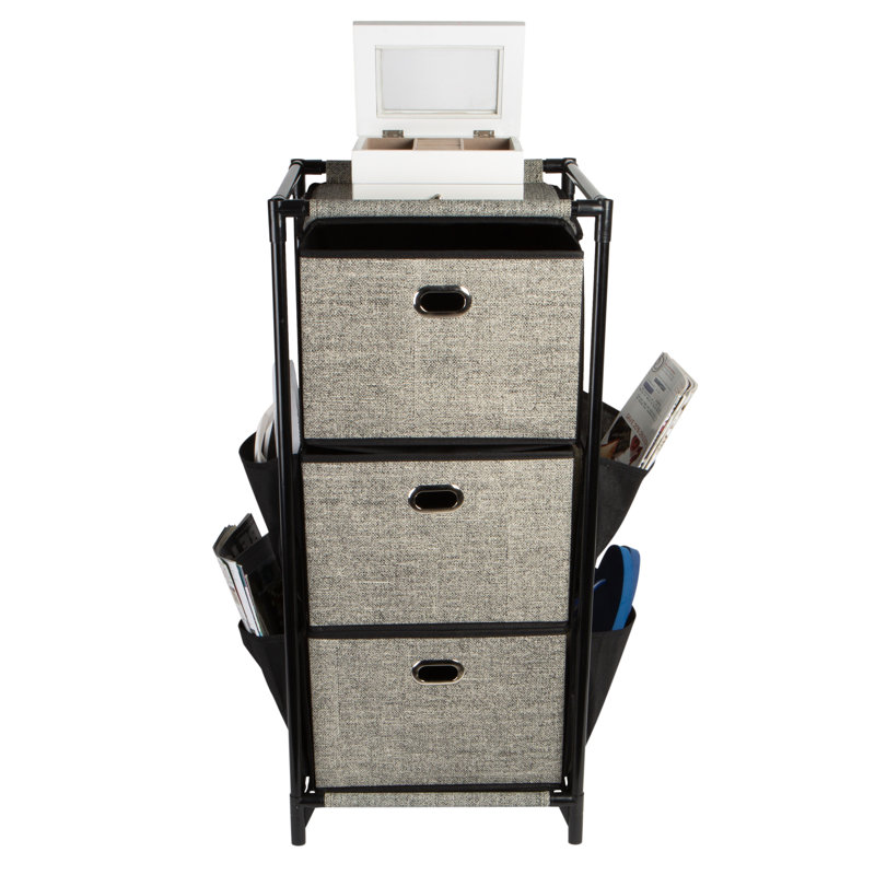 Commode de rangement à 3 tiroirs 