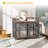 🐾Furniture-Style Dog Crate – Chew-Resistant & Waterproof, Supports Up to 300 lbs, Available in 3 Sizes, Fits Small to Extra-Large Dogs🐕-971760776