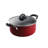 13 Pc Cookware Set - Red