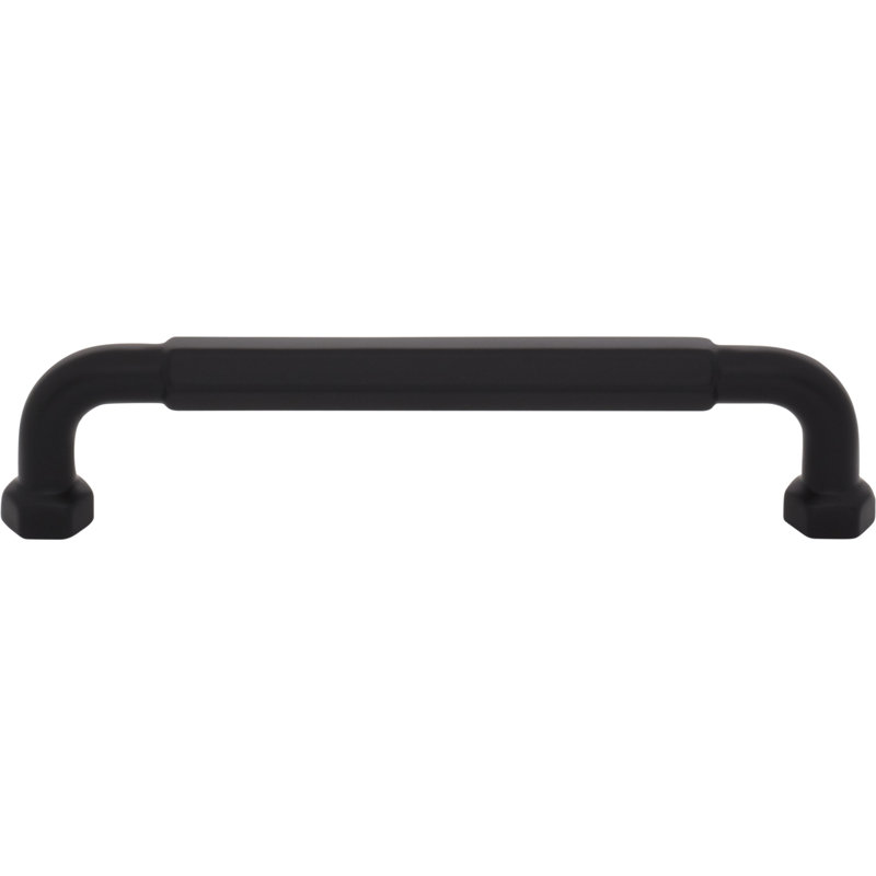 Dustin Bar Pull, Flat Black, 5 1/16" Center To Center