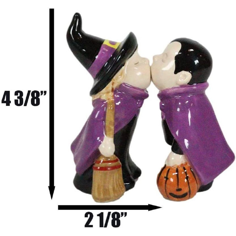 Ensemble de salière et poivrière Fulvio Vampire Dracula