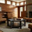 Yuhuda Solid Wood Coffee Table