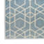 Tapis d'intérieur moderne lavable Charm 183 x 274 cm bleu ivoire-417207043