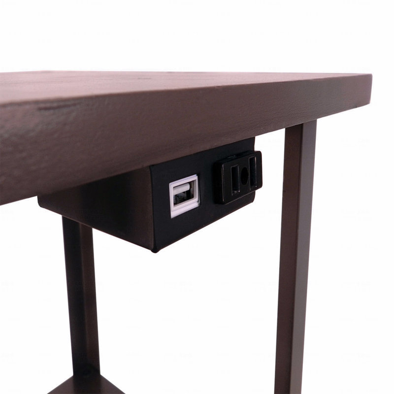 Lampe de table 58 po avec tablettes carrées