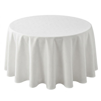 Bourland Plain Linen Look Tablecloth