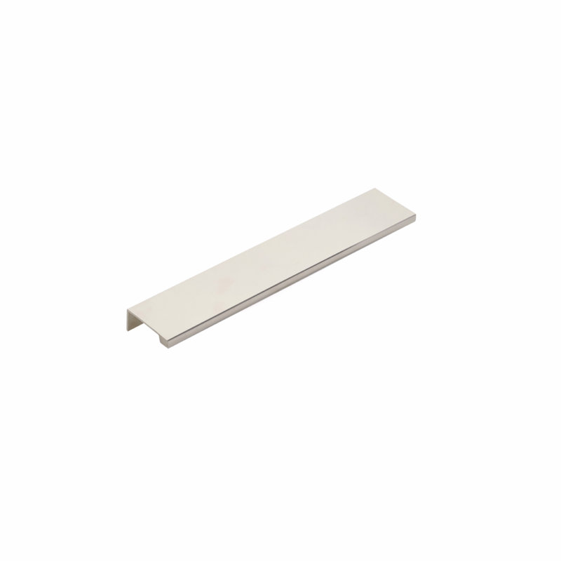 Warwick Bar Pull, Polished Nickel, 8" Center To Center
