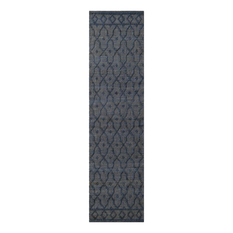 Geometric Indoor Rug, Runner 2' x 8'
