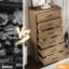 Commode 6 tiroirs pour chambre à coucher-1201614644