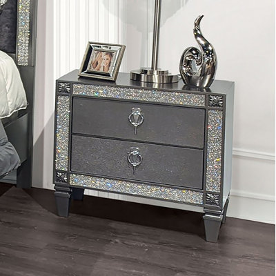 Spanes 2 Drawer Nightstand