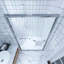 Porte de douche coulissante double demi-cadre l 46 "- H 48" x H 72 "-91148685