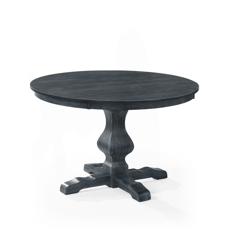Table à manger ronde (2 boîtes)