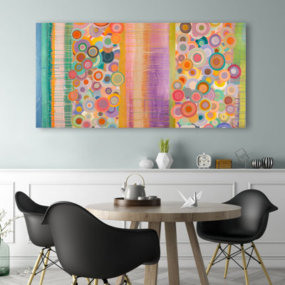 Pop Spring by Italo Corrado - Wrapped Canvas Print