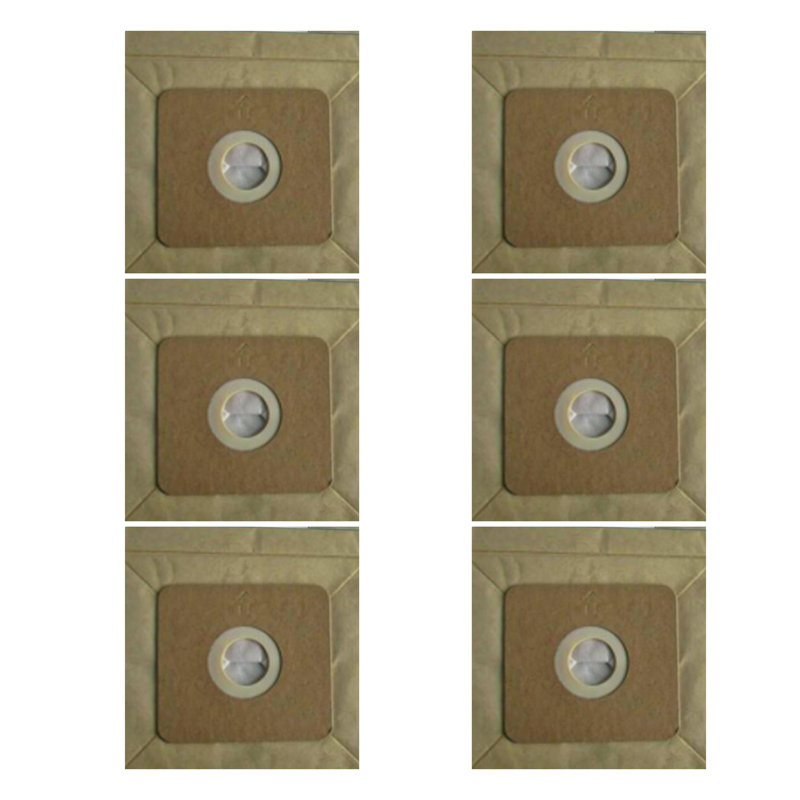 Impecca 2L Vacuum Bags 6-Paper Bags for Model #IMPIVC2155W/K
