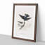 White-Bellied Swallow by John Audubon - Picture Frame Art Prints-55613017-55613014