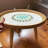 Triangular Base Rattan Side Table - Detachable Legs Convertible Tray For Dorms, Balcony & Retro Farmhouse Decor (13.7" Space-Optimized, Non-Scratch Pads)