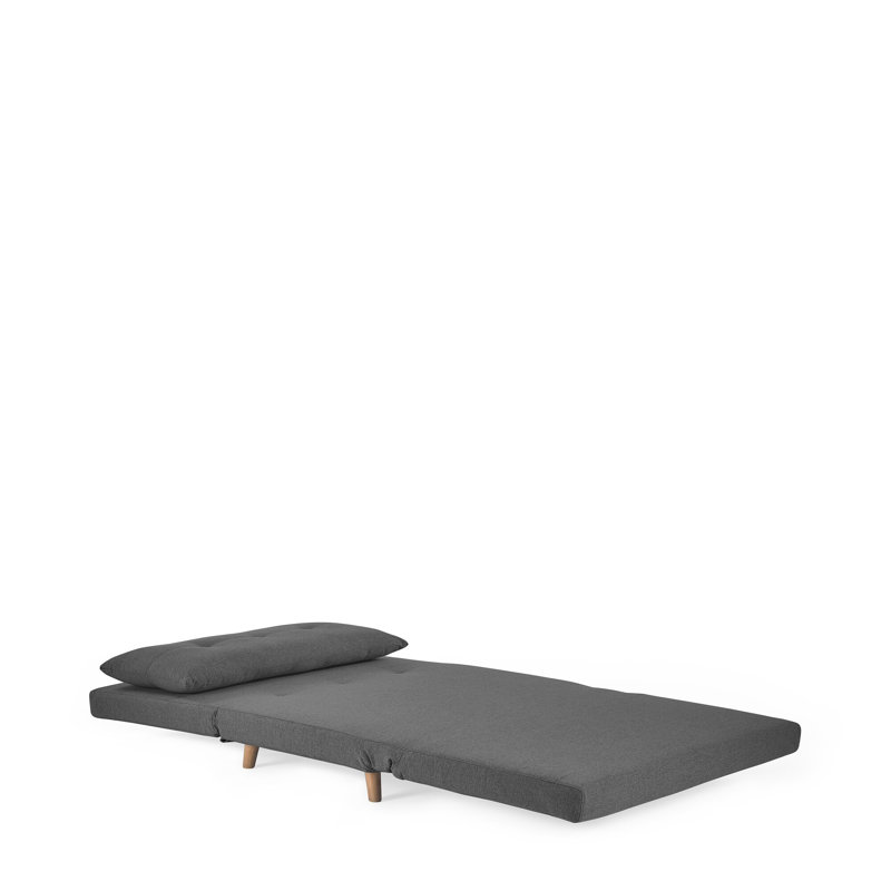 Powellville Upholstered Sofa Bed Single   , Green