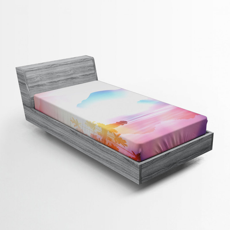 Microfiber Fitted Sheet, Twin Fitted Sheet