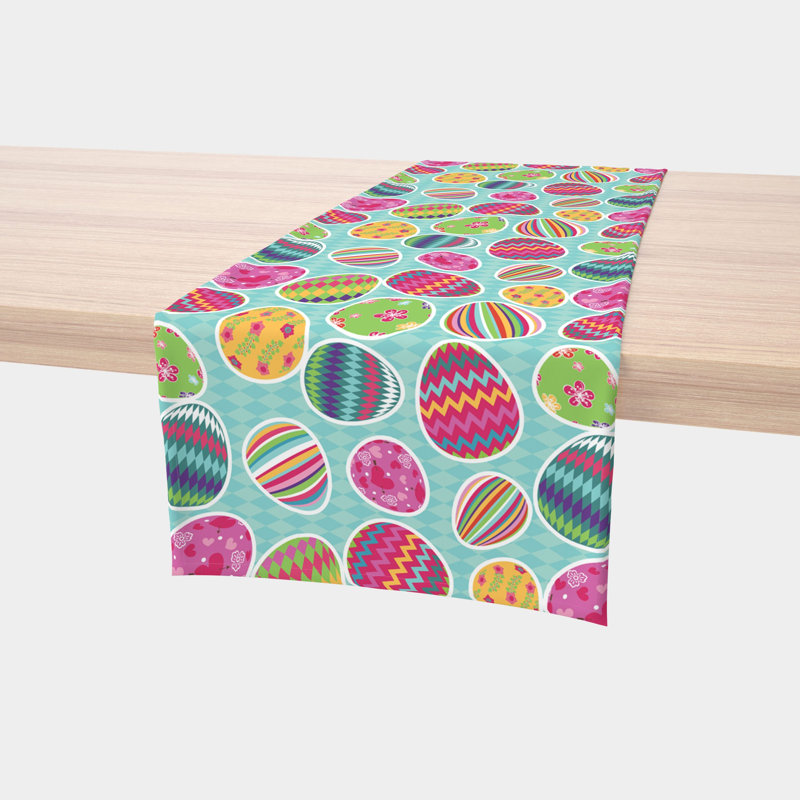 Eurich Geometric Table Runner, 108" L x 14" W