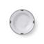 Black Lace Deep Plate 8.27"