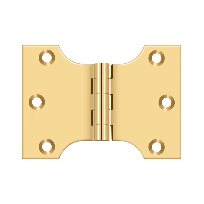 Hinge, PVD Polished Brass