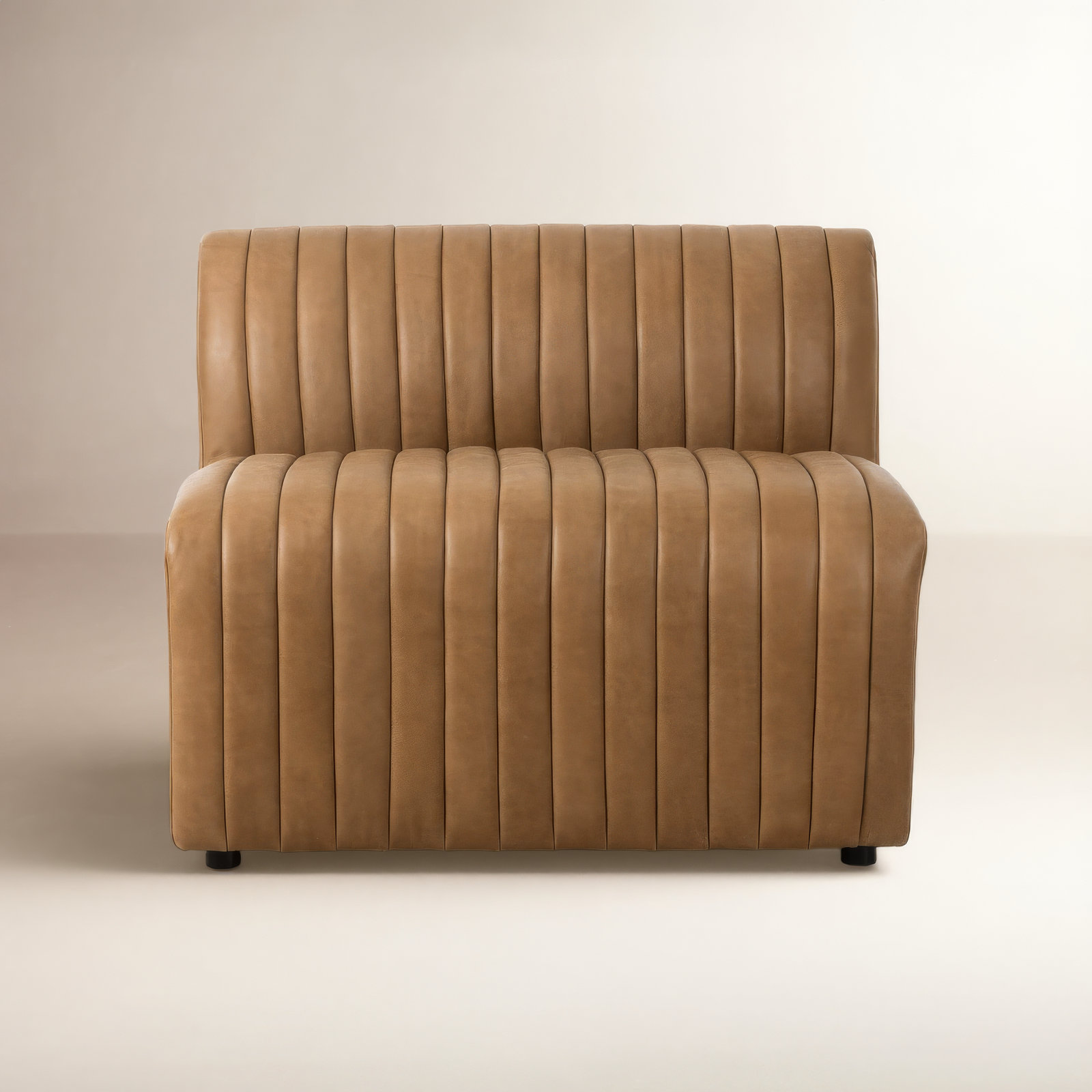 Brandt Genuine Leather Dining Chair, Palermo Drift Genuine Leather