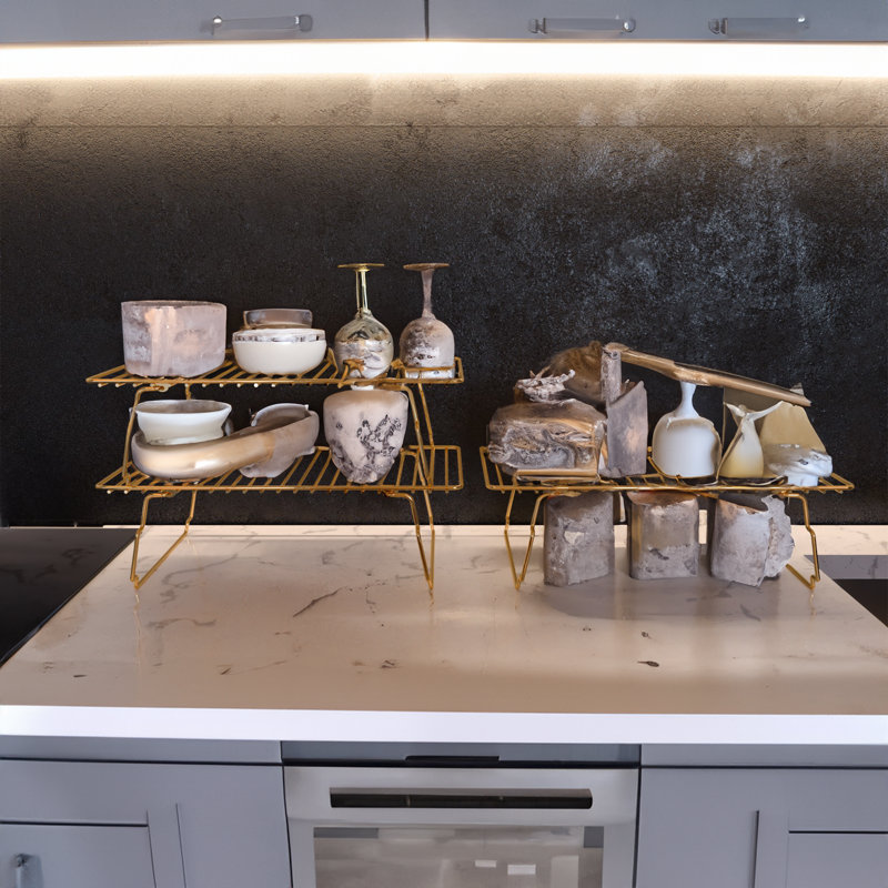 Metal Freestanding Bathroom Shelves