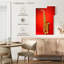 Saxophone sur fond rouge-108486031