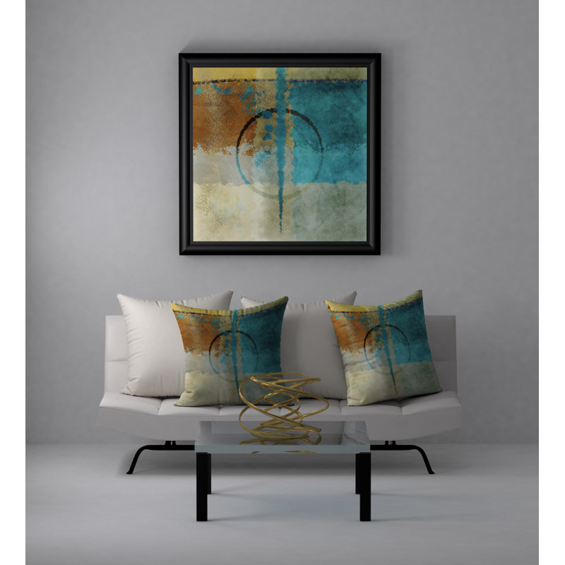 Magnifique housse de coussin carrée/encastrée, 18" x 18"