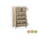 Harleen Solid Wood 5 Piece Bedroom Set