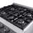 Cosmo 30 in. Vista Collection 4.3 cu. ft. Gas Range, 4 Burners, Convection Oven, LED Light Panel, in Modern Stainless Steel