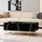 Rectangular High Gloss Coffee Table With Drawers
