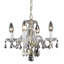 Lustre en roue de chariot à 4 lumières de style bougie Duska-20797119