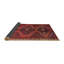 Tapis traditionnel mehroon/noir/bleu Volfango-1391259617